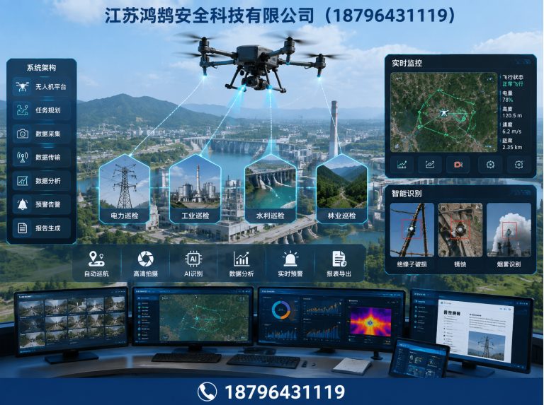 常德无人机巡检系统展示图